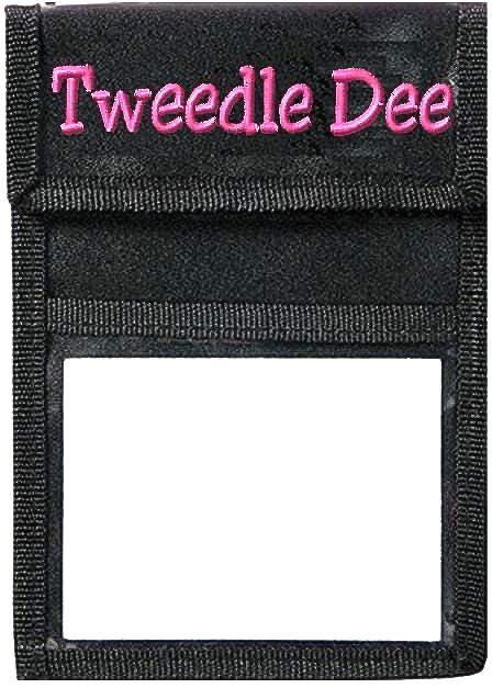 Custom Embroidered Badge Holder